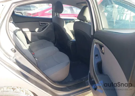 2012 Hyundai Elantra Gls z USA, uszkodzony, nr VIN 5NPDH4AE5CH151323